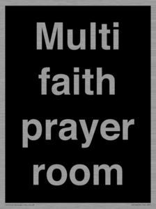 Multi faith prayer room